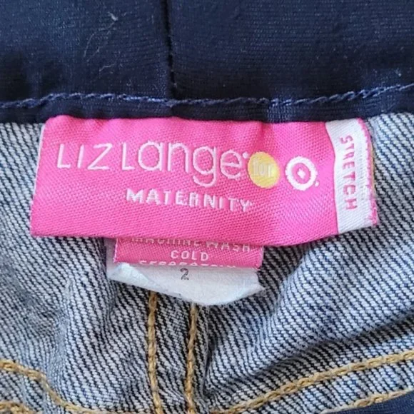 Liz Lange Maternity Capri Jeans Size 2 - Picture 8 of 10